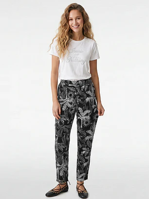 Pantalón Bamboo Mujer Negro