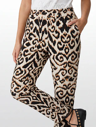 Pantalón Bamboo Mujer Crudo