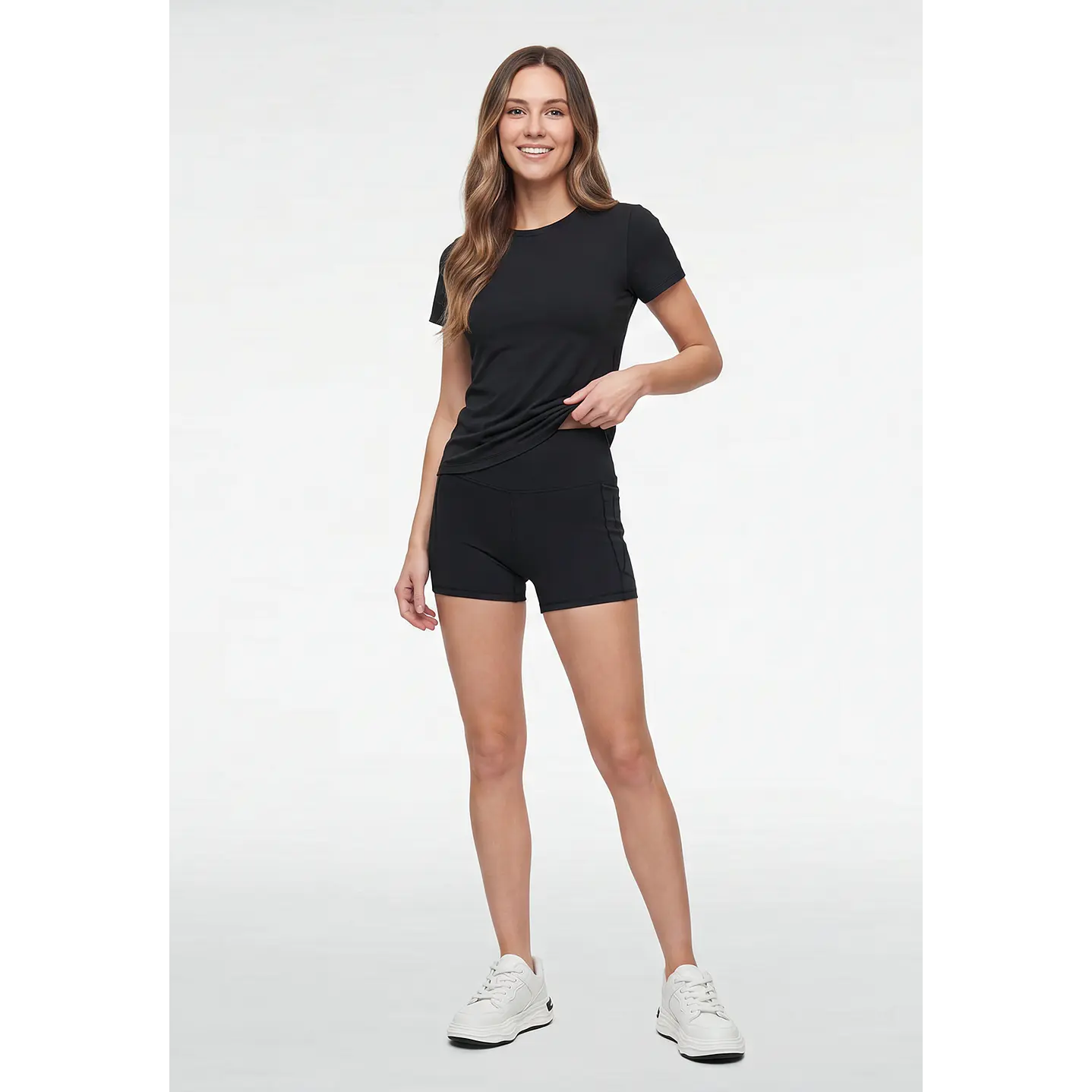 Calza Active Mujer Negro 3
