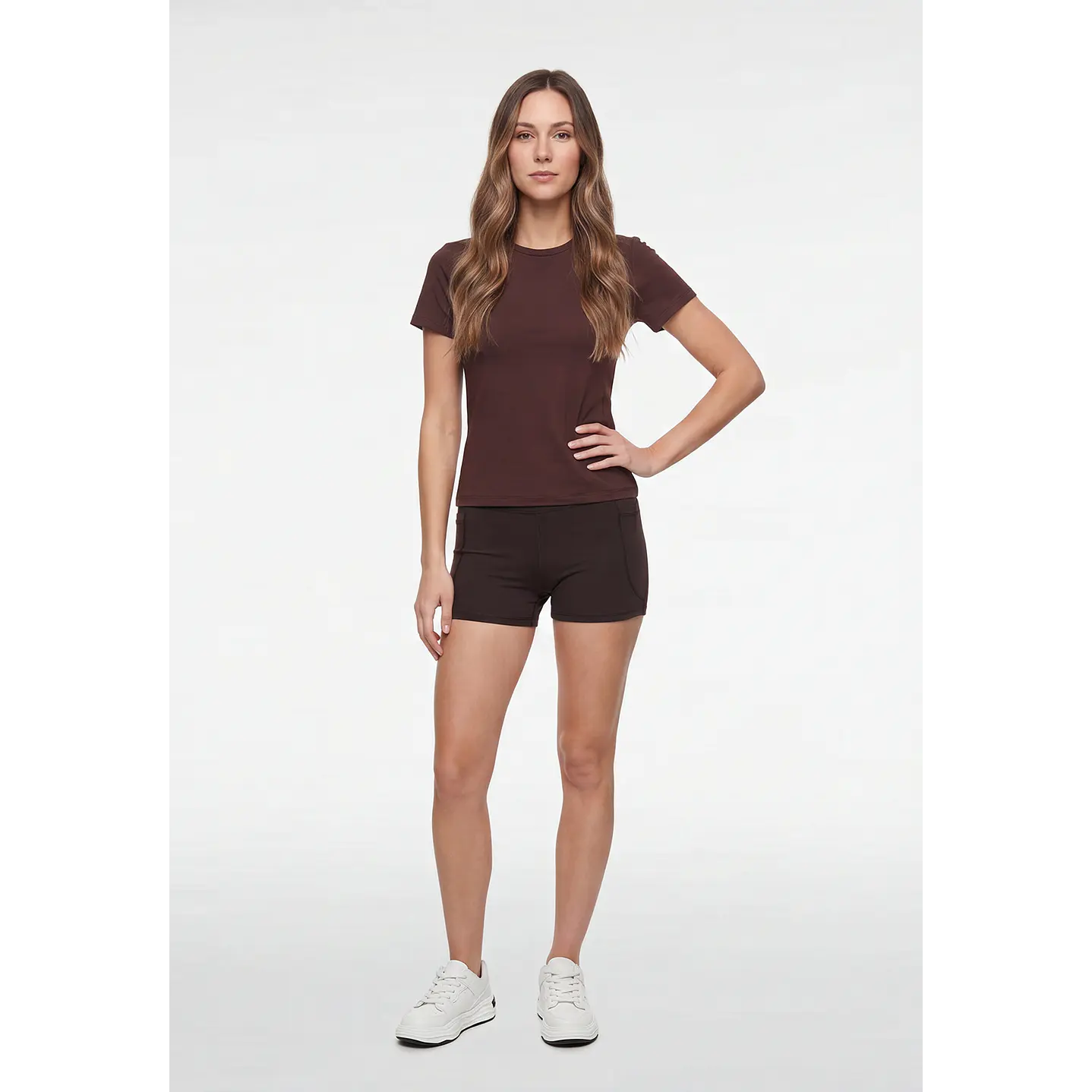 Calza Active Mujer Café 4