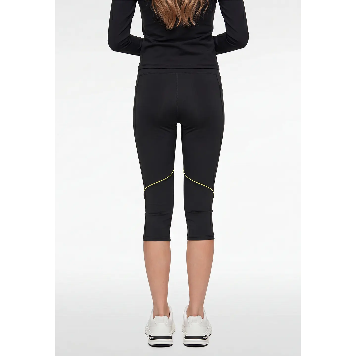 Calza Capri Mujer Negro 2