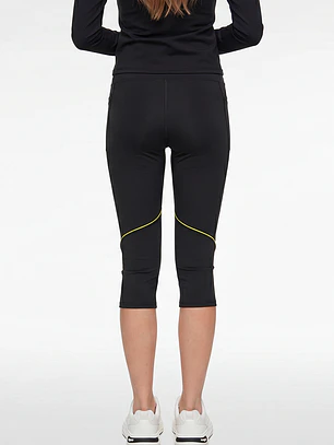 Calza Capri Mujer Negro