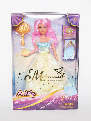 Muñeca Princesa Anlily delfin 