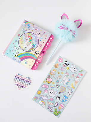 Set de Diario Secreto Unicornio  
