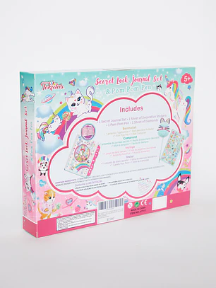 Set de Diario Secreto Unicornio  