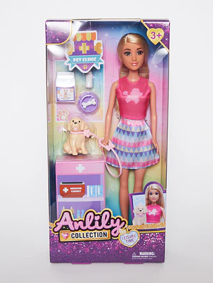 Muñeca Princesa Anlily  Veterinaria