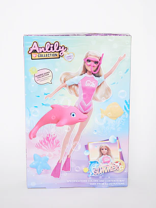 Muñeca Princesa Anlily Summer Diving 