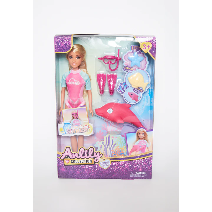 Muñeca Princesa Anlily Summer Diving Familyshop 1