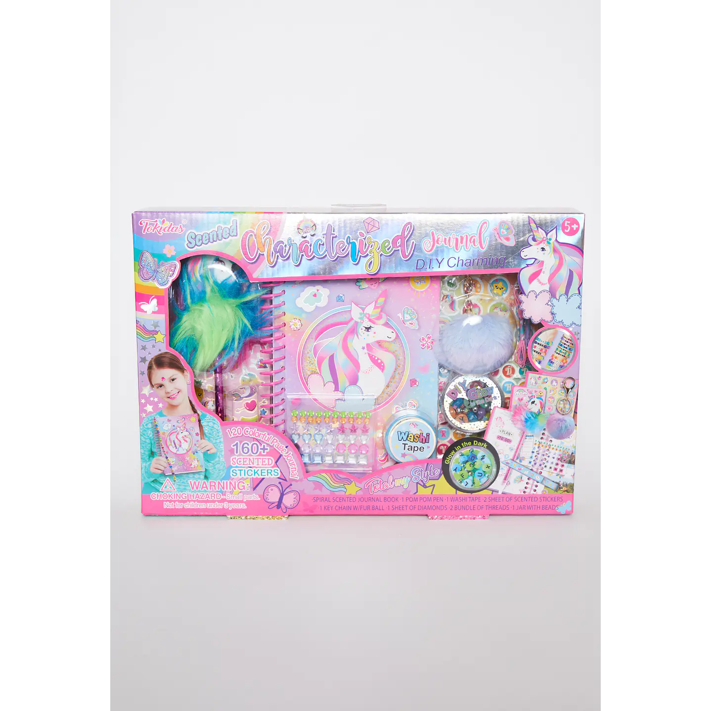 Set de Diario Glow Unicornio Familyshop 2