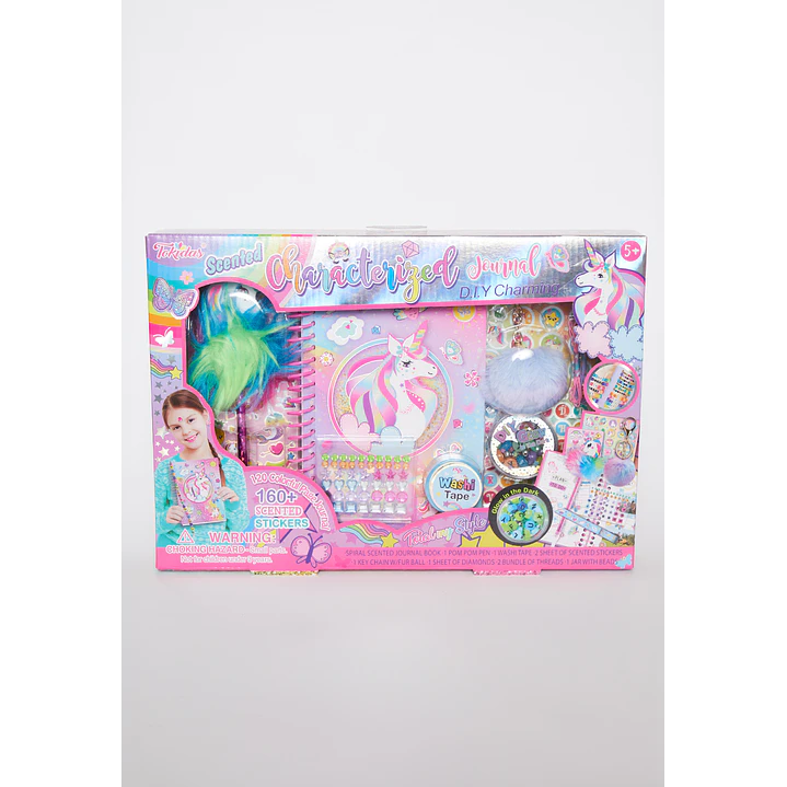 Set de Diario Glow Unicornio Familyshop 2