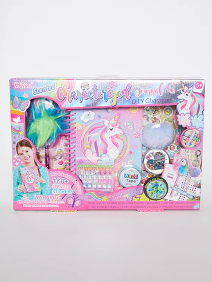 Set de Diario Glow Unicornio 