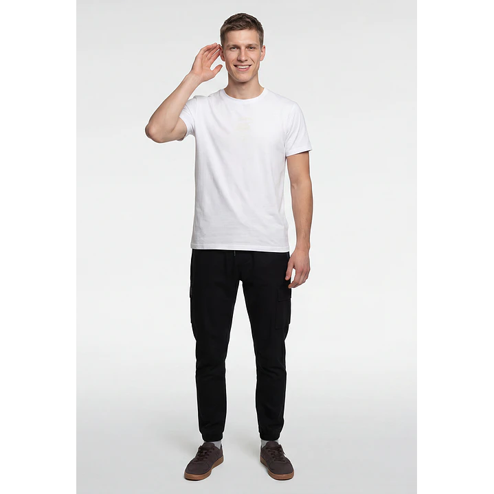 Pantalón Cargo Hombre Negro 2