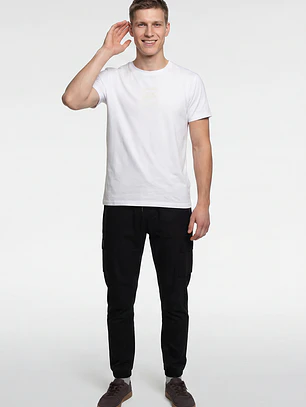 Pantalón Cargo Hombre Negro