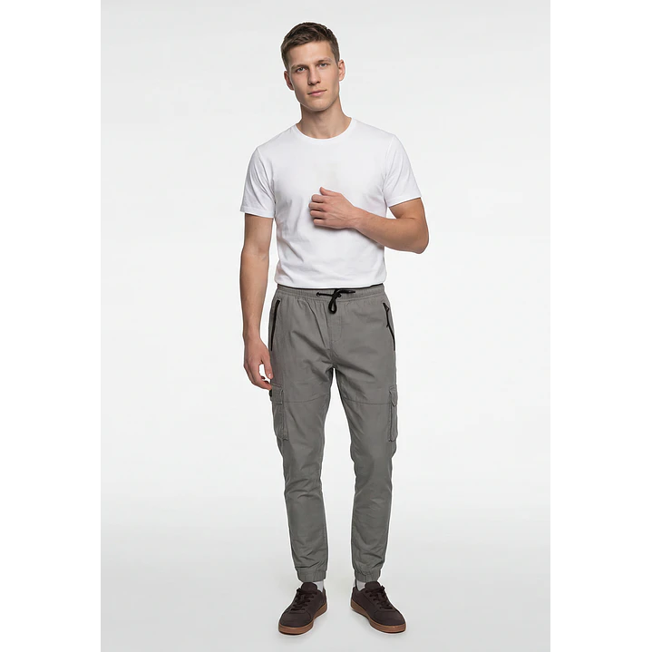 Pantalón Cargo Hombre Arena 1