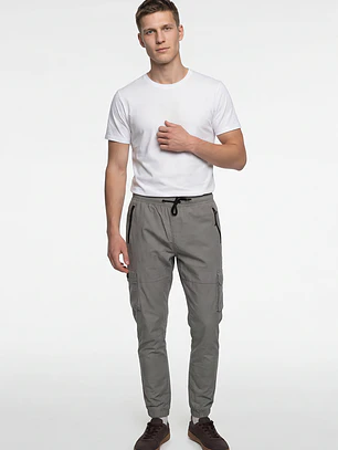 Pantalón Cargo Hombre Arena