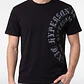 Polera Letras Hombre Negro - Miniatura 4