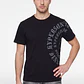 Polera Letras Hombre Negro - Miniatura 1