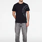 Polera Letras Hombre Negro - Miniatura 3