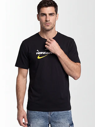 Polera Future Relaxed Hombre Negro