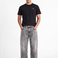Polera Dragones Relaxed Hombre Negro - Miniatura 3