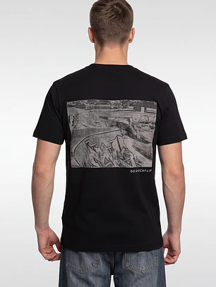 Polera Grind Regular Hombre Negro
