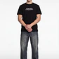 Polera Grind Regular Hombre Negro - Miniatura 3