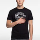 Polera Letras Hombre Negro - Miniatura 1