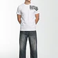Polera Letras Hombre Blanco - Miniatura 3