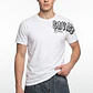 Polera Letras Hombre Blanco - Miniatura 1