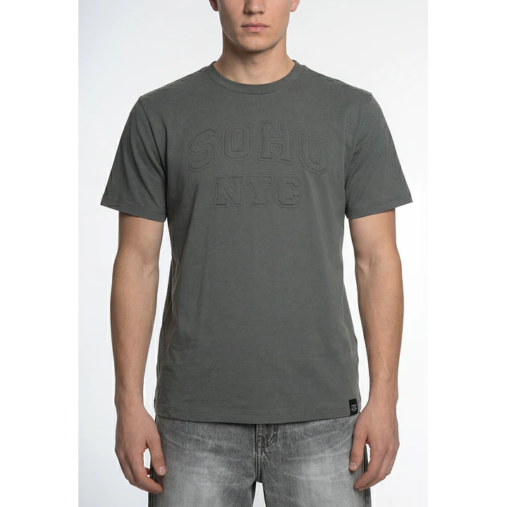 Polera Casual Hombre Verde 4