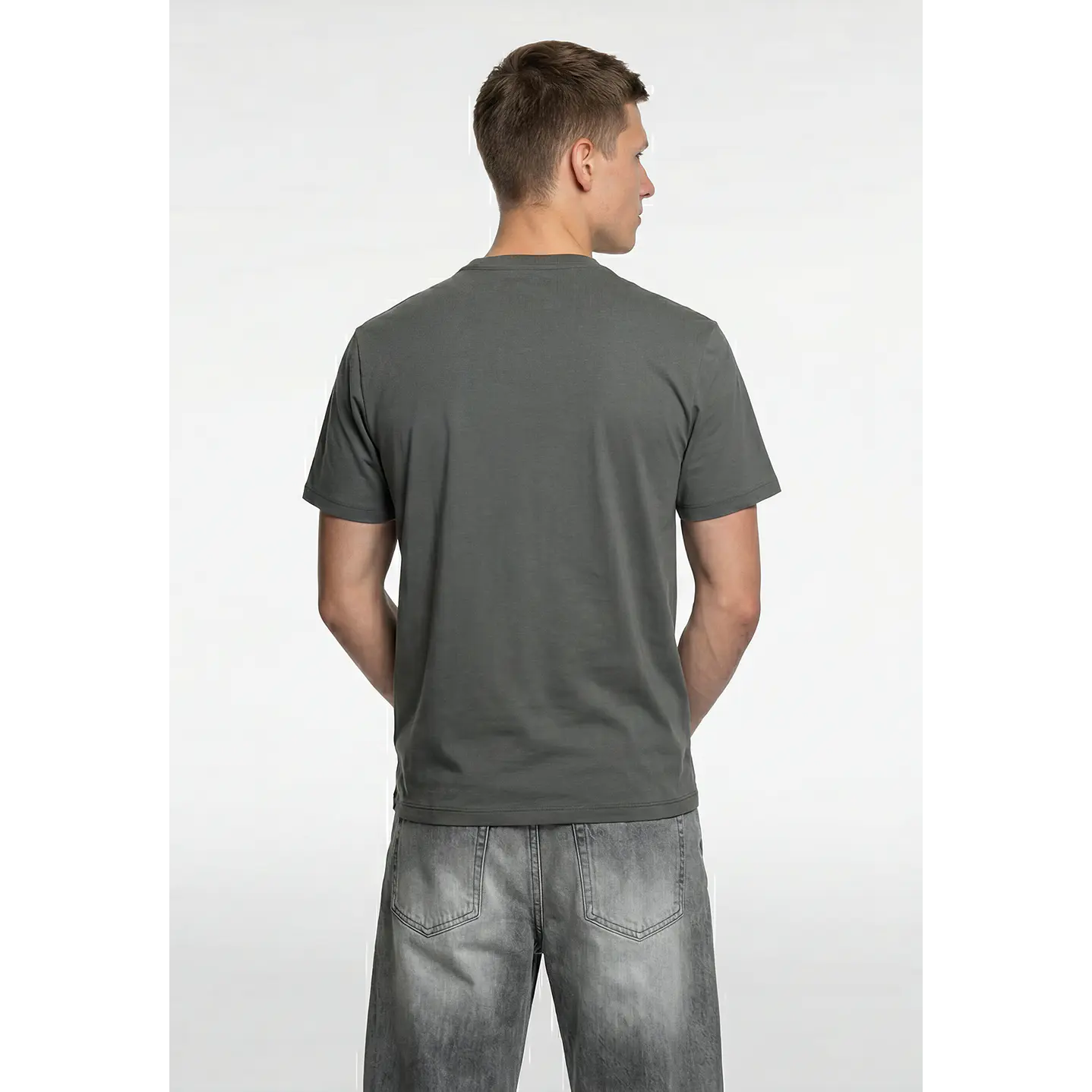 Polera Casual Hombre Verde 2