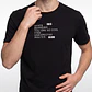 Polera Casual Hombre Negro - Miniatura 4