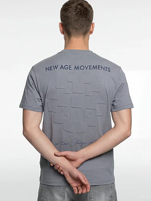 Polera Casual Hombre Gris