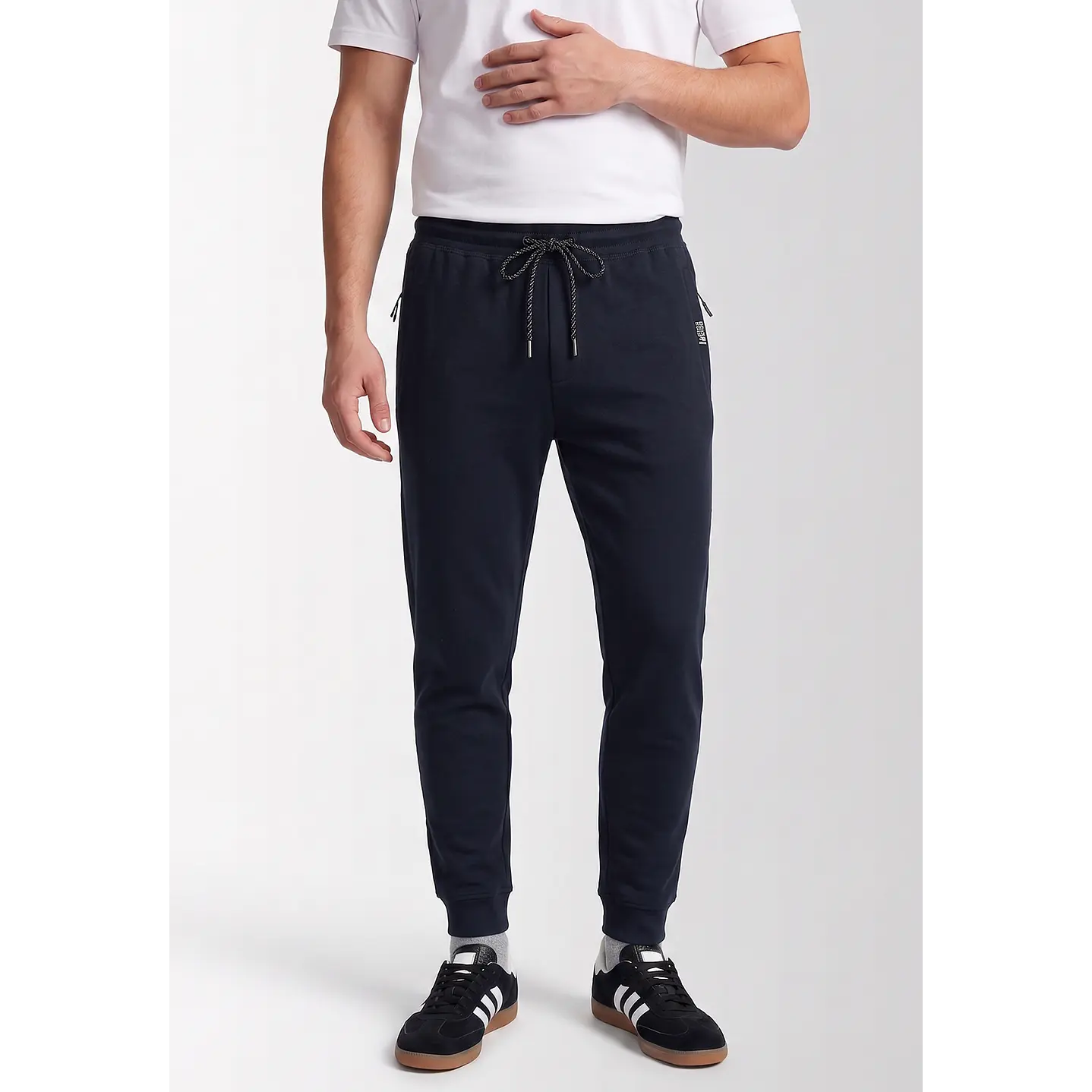 Buzo Hilos Hombre Azul 1