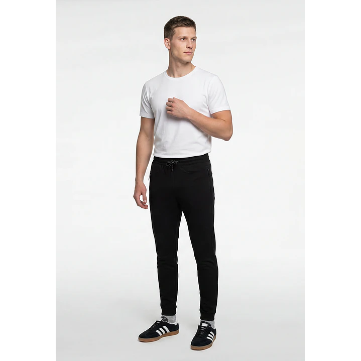 Buzo Hilos Hombre Negro 3