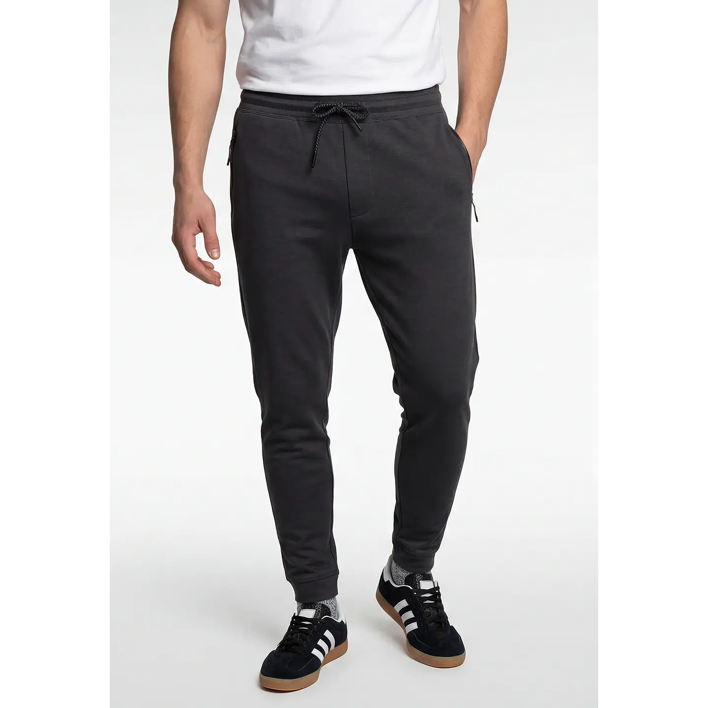 Buzo Hilos Hombre Gris 1