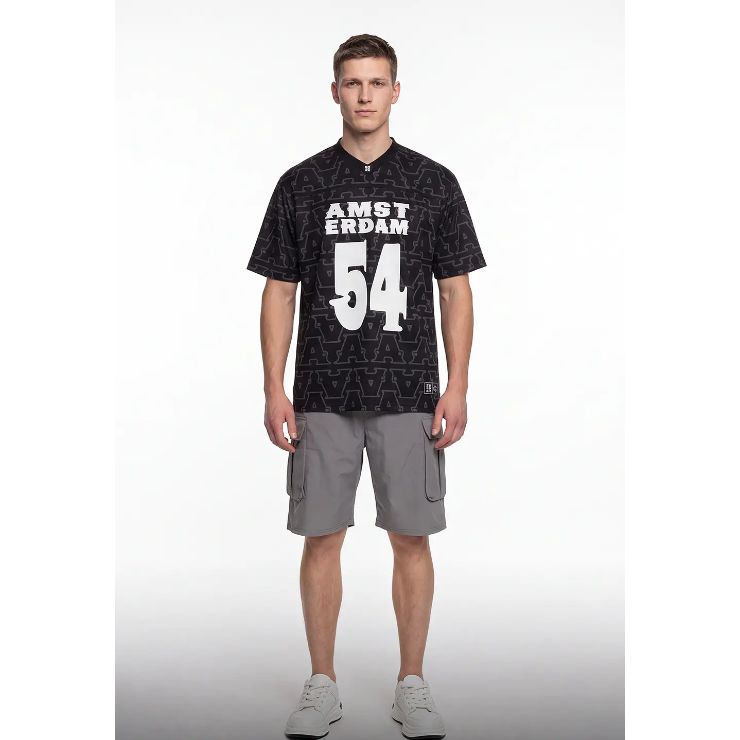 Polera Paranoid Hombre Negro 3