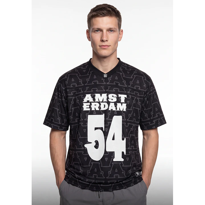 Polera Paranoid Hombre Negro 1