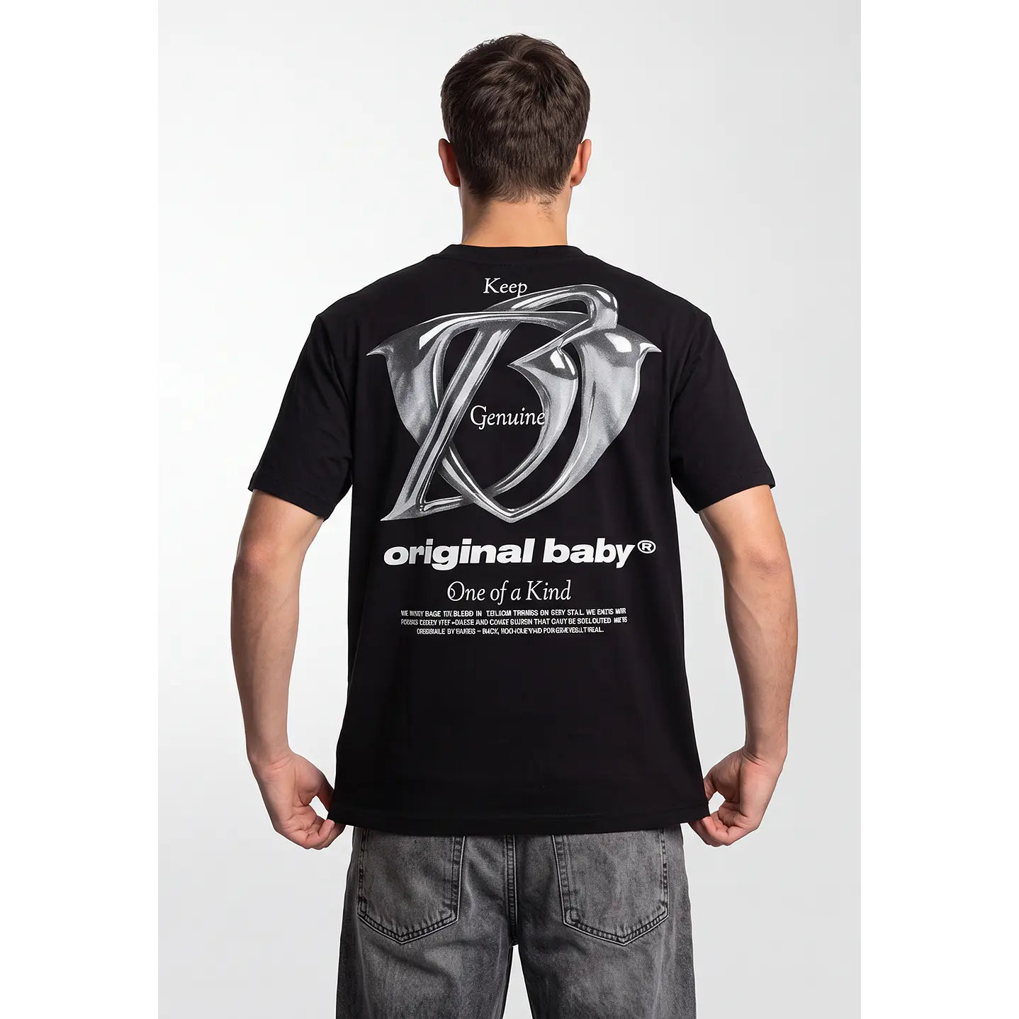 Polera Llavero Hombre Negro 2