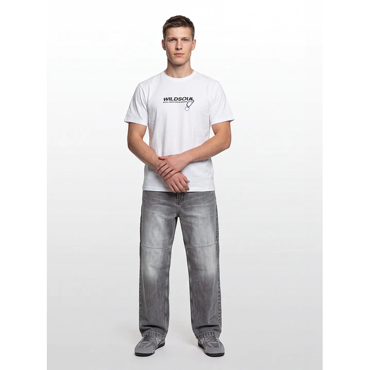 Polera Llavero Hombre Blanco 4