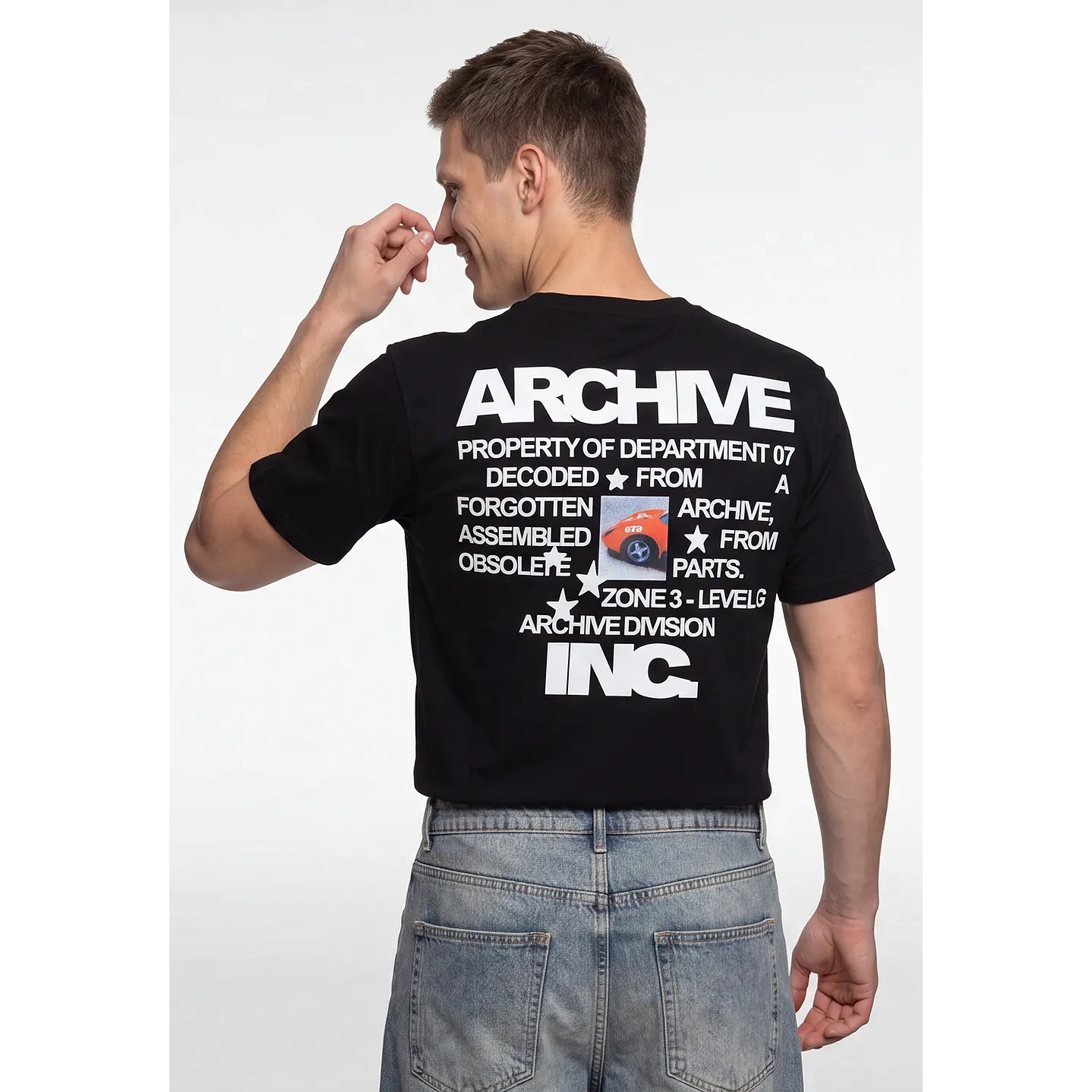 Polera Loft Hombre Negro 2