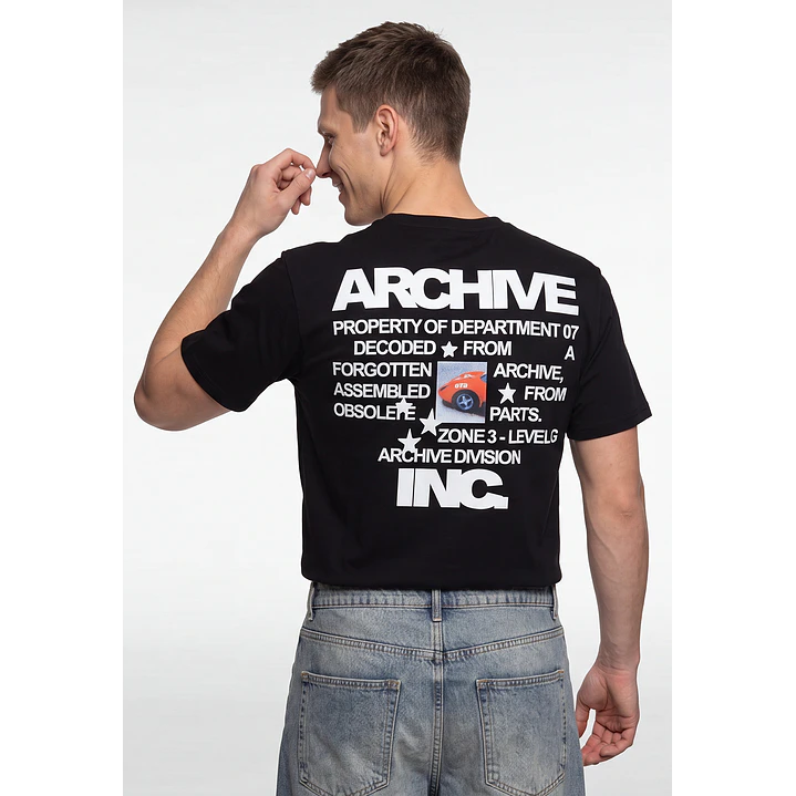 Polera Loft Hombre Negro 2