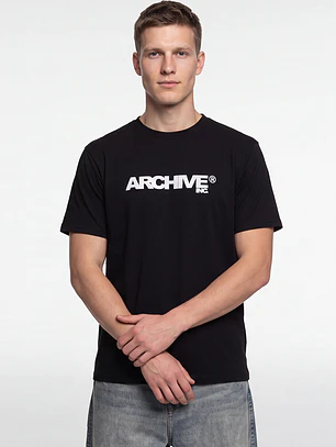 Polera Loft Archive Hombre Negro