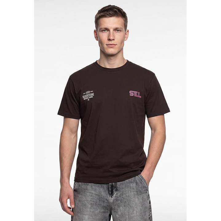 Polera Loft Hombre Café 1