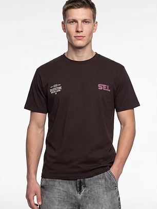 Polera Silverstone Hombre Café