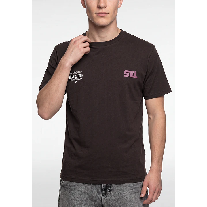 Polera Loft Hombre Café 4