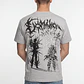 Polera Llamas Hombre Gris - Miniatura 2