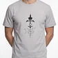 Polera Llamas Hombre Gris - Miniatura 4