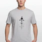Polera Llamas Hombre Gris - Miniatura 1