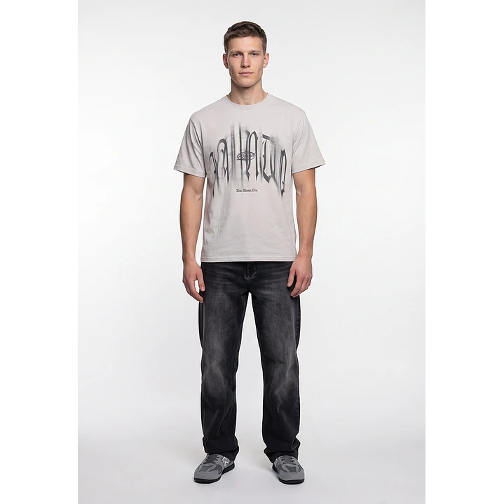 Polera Gothic Hombre Blanco 3